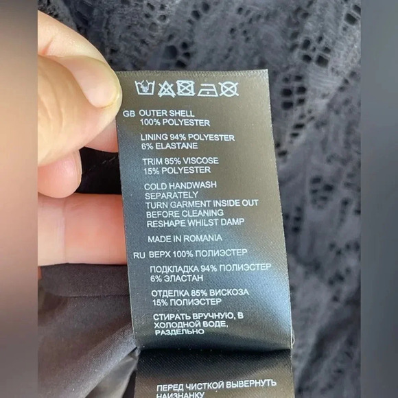 REISS Prim Lace Dress size 6 - Picture 12 of 16